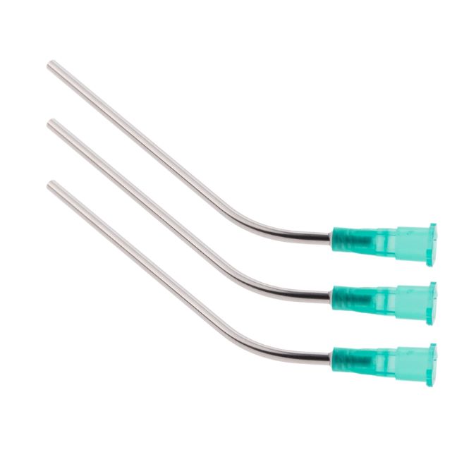 Ear Microsuction Tubes Green 14 Gauge (70mm Length)