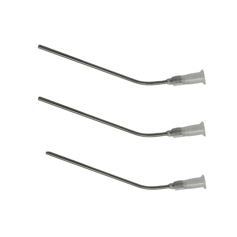 Ear Microsuction Tubes White 16 Gauge (70mm Length)